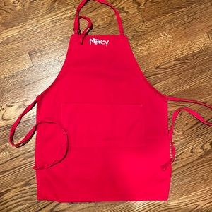 William Sonoma Kids Apron.  ‘Mikey’